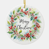 Botanischer Garten- und Berenbrand Keramik Ornament (Vorne)