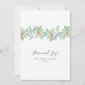 Botanischer Garten und Bergen Weihnachten (Vorderseite)