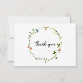 Botanischer Garten Vielen Dank Karten (Rückseite)