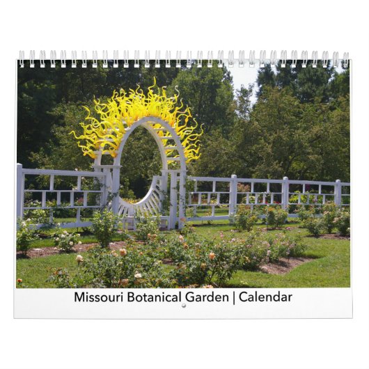 Botanischer Garten von Missouri Kalender (Titelbild)