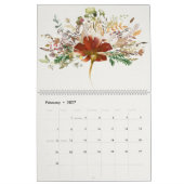 Botanischer Garten Wasserfarben 2023 Kalender (Feb 2027)