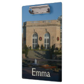 Botanischer Garten zu Weihnachten in Washington DC Klemmbrett (Links)