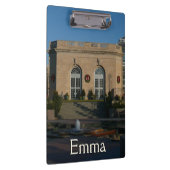 Botanischer Garten zu Weihnachten in Washington DC Klemmbrett (Rechts)