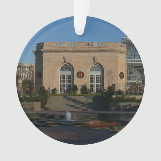 Botanischer Garten zu Weihnachten in Washington DC Ornament (Vorderseite)
