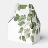 Botanischer Gastgeschenk Hochzeit Geschenkschachtel (Rückseite)