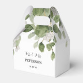 Botanischer Gastgeschenk Hochzeit Geschenkschachtel (Vorderseite)