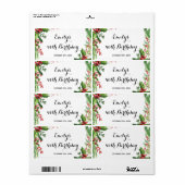 Botanischer Geburtstag des Mini-Champagner-Flasche (Vorne)