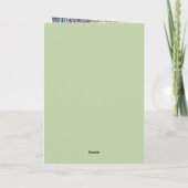 Botanischer Genuss Karte (Rückseite)