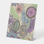 Botanischer Genuss Sockelschild (Vorderseite)