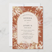 Botanischer Gerahmter Botanischer Garten Einladung (Vorderseite)