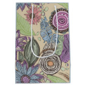 Botanischer Glückseligkeit Mittlere Geschenktüte (Rückseite)