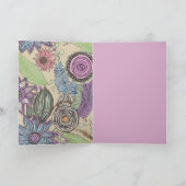 Botanischer Glückszustand Karte (Innenseite)