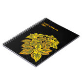 Botanischer Goldrausch: Die Outback-Sunset-Lysimac Notizblock (Linke Seite)