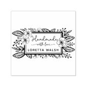 Botanischer handgezeichnet Rahmen Handgefertigt mi Permastempel (Design)