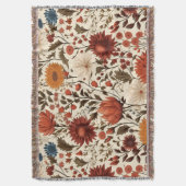 Botanischer Herbst Decke (Vorderseite Vertikal)