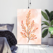 Botanischer Herbst-Herbstlaub Leinwanddruck