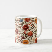 Botanischer Herbst Kaffeetasse (VorderseiteRechts)