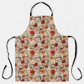 Botanischer Herbst Schürze (Vorderseite)