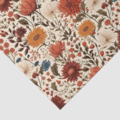 Botanischer Herbst Seidenpapier (Detail)