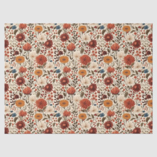 Botanischer Herbst Seidenpapier