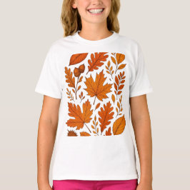 Botanischer Herbst - Vintage Herbstlaube T-Shirt