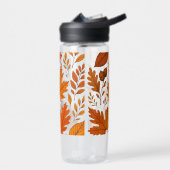 Botanischer Herbst - Vintage Herbstlaube Trinkflasche (Links)