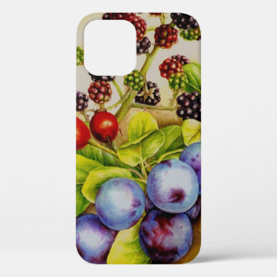 Botanischer Herbstheckenobst-Feinbild-iPhone-Case iPhone 12 Pro Hülle