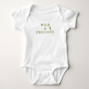 Botanischer Heuschrecke Wild & Kostbar Baby Shower Strampler