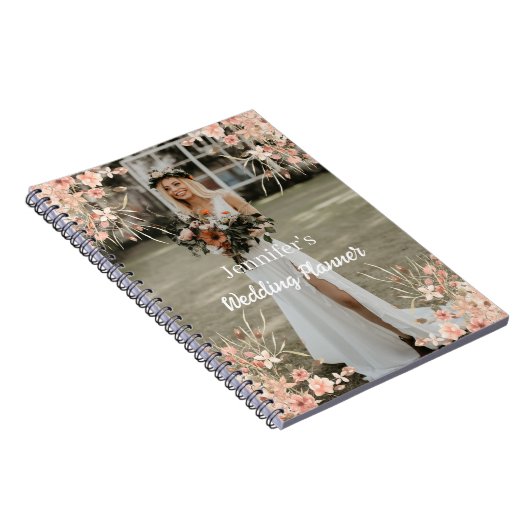 Botanischer Hochzeitsplaner Notizblock (Rechte Seite)