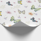 Botanischer Hütte-Kern Geschenkpapier (Ecke)