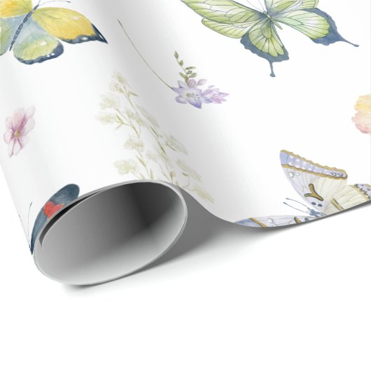 Botanischer Hütte-Kern Geschenkpapier (Rolleneckpunkt)