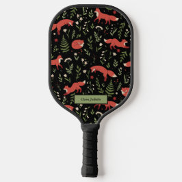 Botanischer Individuelle Name Woodland Fox Pickleball Schläger