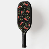 Botanischer Individuelle Name Woodland Fox Pickleball Schläger (Links)