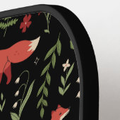 Botanischer Individuelle Name Woodland Fox Pickleball Schläger (Linke Seite)