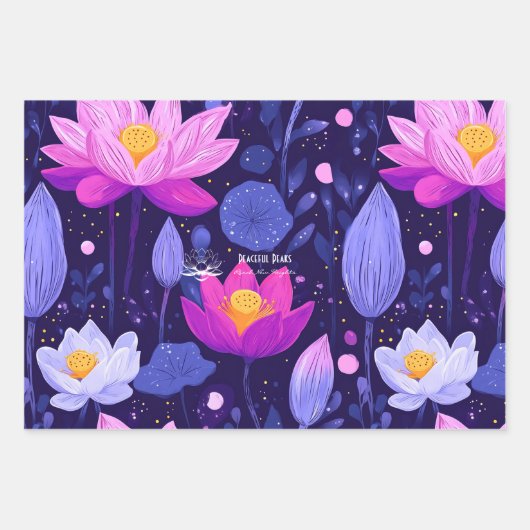 Botanischer Kaktus Design für Wellness Business Geschenkpapier Set (Vorderseite 2)