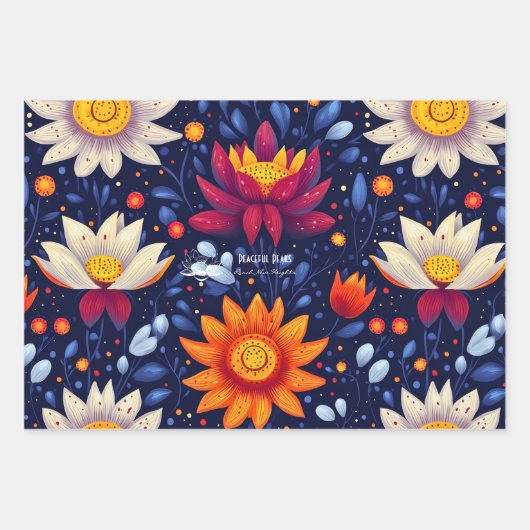 Botanischer Kaktus Design für Wellness Business Geschenkpapier Set (Vorderseite)