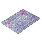 Botanischer Kaleido Bloom Notizblock (Linke Seite)