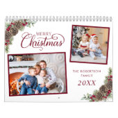 Botanischer Kiefernwald Weihnachtsgebäck Foto Kalender (Titelbild)