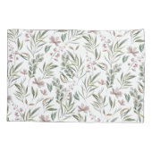 Botanischer Kissenkoffer Kissenbezug (Rückseite)