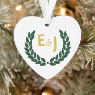 Botanischer Kranz Ornament