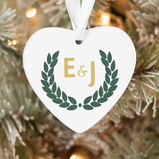 Botanischer Kranz Ornament (Baum)