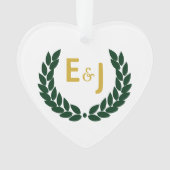 Botanischer Kranz Ornament (Vorderseite)