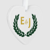 Botanischer Kranz Ornament (Vorderseite)