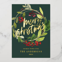 Botanischer Kraut Weihnachten