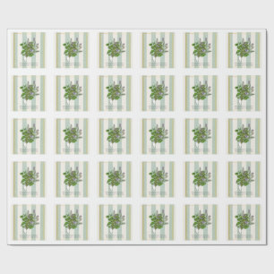 Botanischer Kräutergarten-Mix - Küchenkunst mit Sa Geschenkpapier