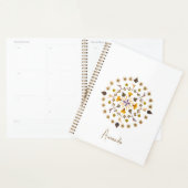 Botanischer Kreis Blumen Aus Originalkunstwerk Planer (Anzeige)