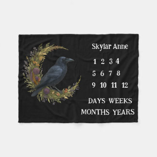 Botanischer Krummstein Fleecedecke