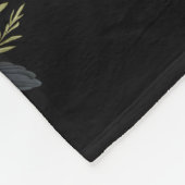 Botanischer Krummstein Fleecedecke (Ecke)