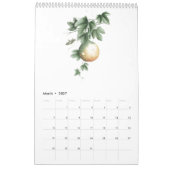 Botanischer Kunstkalender 2023 Kalender (Mär 2027)