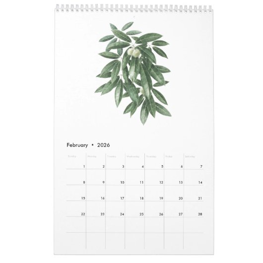 Botanischer Kunstkalender 2023 Kalender (Feb 2026)